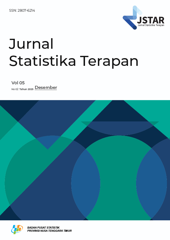 					Lihat Vol 5 No 2 (2025): Jurnal Statistika Terapan
				