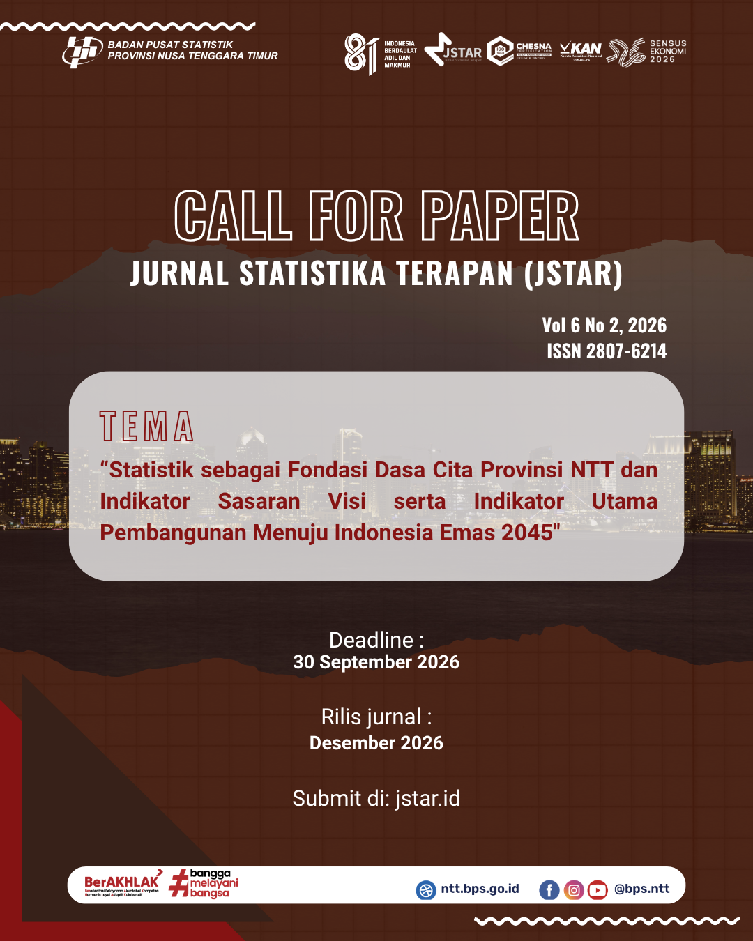 Call For Paper Vol 6 No 2 - 2026